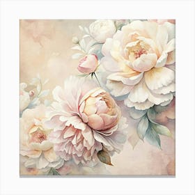 Peonies 32 Canvas Print