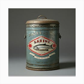 Sarine Canister Art Print Canvas Print