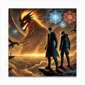 Episode 10 Shadows Rising Title Canvas Print