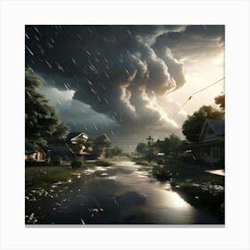 Stormy Day Canvas Print