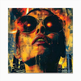 Solaro - Sun And The City 1 Canvas Print