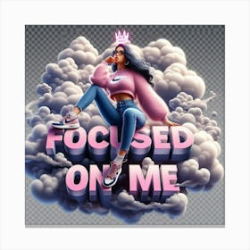 Focused On Me 1 Canvas Print