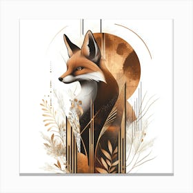 Fox Trip 1 Canvas Print