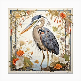 Blue Heron 1 Canvas Print