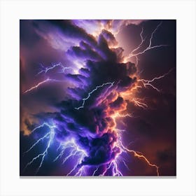 Lightning Storm 11 Canvas Print