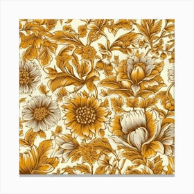 Floral Pattern 3 Canvas Print