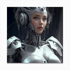 Robotic Siren Canvas Print