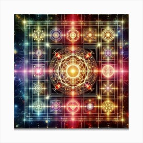 Chakra Healing Canvas Print