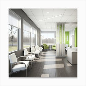 Waiting Room Canvas Print