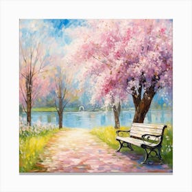 Cherry Blossoms 7 Canvas Print