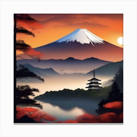 MT. FUJI, JAPAN Canvas Print