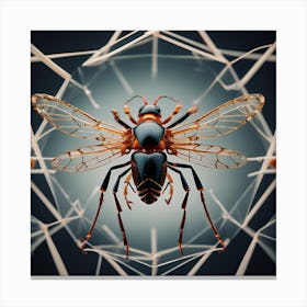 Microscopic Insects Canvas Print