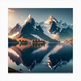 Mountain Landscape 1 Canvas Print