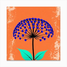 Blue Flower 5 Canvas Print