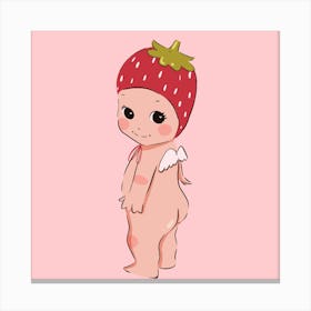 Strawberry Baby | Kewpie Inspired 1 Canvas Print
