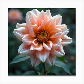 Dahlia 17 Canvas Print