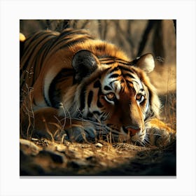 Wild Animal Creative Portrait 186 Canvas Print