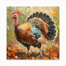 Thanksgiving Turkey 4 Canvas Print