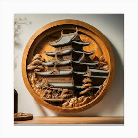 Japanese Carving Canvas Print