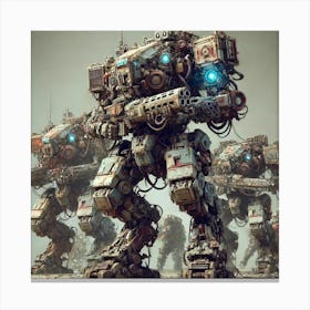 Converted Stolen Mech Canvas Print