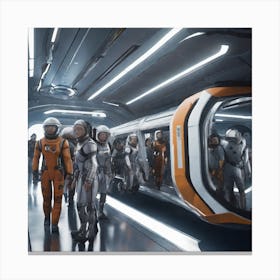 Space Station 106 Canvas Print
