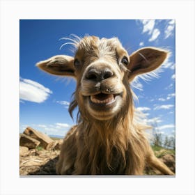 Funny Goat 2 Toile