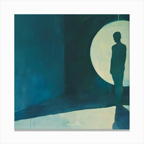 Shadow Of The Moon Canvas Print