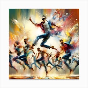 Dancers 1 Canvas Print