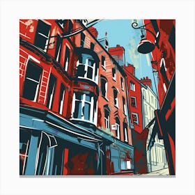 London Street Canvas Print