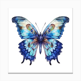 Blue Butterfly 2 Canvas Print