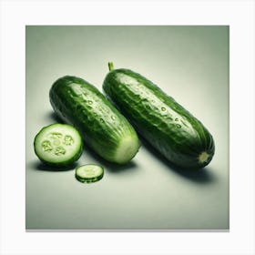 Cucumber Stock Videos & Royalty-Free Footage 1 Canvas Print