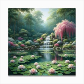 Lily Pond Canvas Print