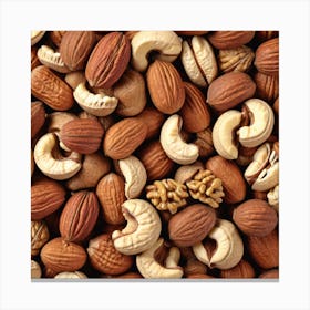Nuts And Seeds 6 Canvas Print