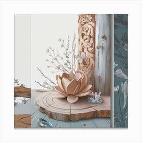 Lotus Flower 4 Canvas Print