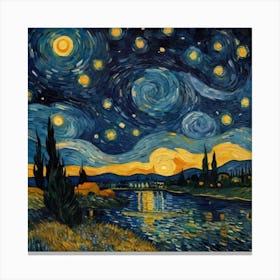 Starry Night 33 Canvas Print