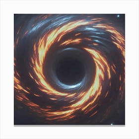 Black Hole - Black Hole Stock Canvas Print