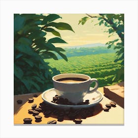 Coffee Canvas Print