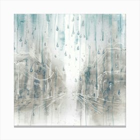 Rainy Day Canvas Print