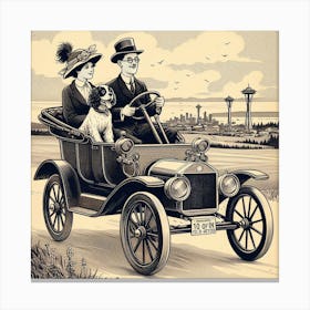 Ford F Canvas Print