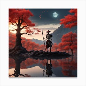 Samurai Canvas Print