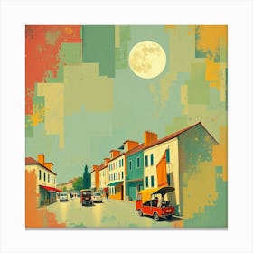 Street In France Canvas Print