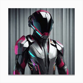 Futuristic Space Suit 6 Canvas Print