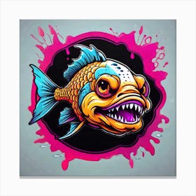 Fish Art Canvas Print