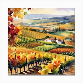 Tuscan Countryside 25 Canvas Print