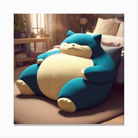 Pokemon Big Cat Canvas Print