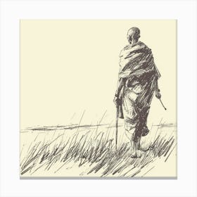 A Masai Mara In Kenya Hand Drawn Sketch Illustra 1720350376 3 Canvas Print