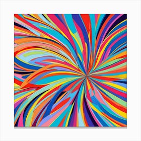 Abstract Swirl Background Canvas Print