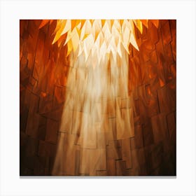 Abstract Light Rays Canvas Print