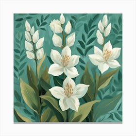 Lily Of The Valley Art 12 Canvas Print