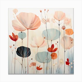 Abstract Floral Painting 5 Canvas Print